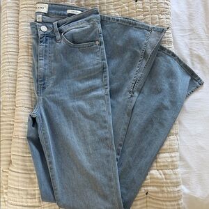 Frame Denim Women's Light Blue Flare Jeans